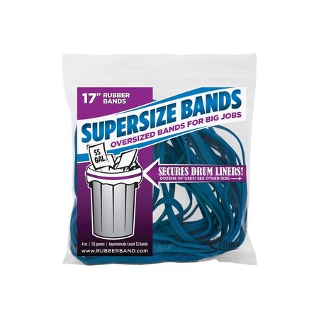 Alliance Rubber 08995 SuperSize Bands - Large 17" Heavy Duty Latex Rubber Bands - For Oversized Jobs ALL8995-BULK