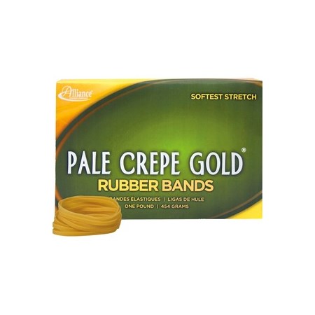 Alliance Rubber 20305 Pale Crepe Gold Rubber Bands - Size #30 ALL20305-BULK
