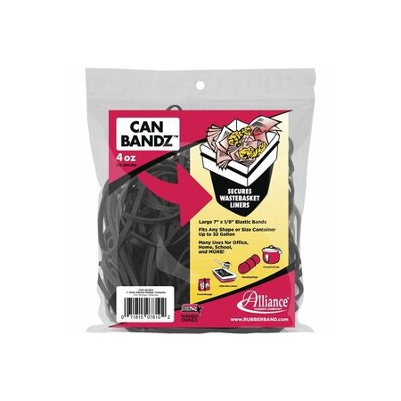 Alliance Rubber 07810 Can Bandz - Large Rubber Bands to secure Trash Liners ALL7810-BULK