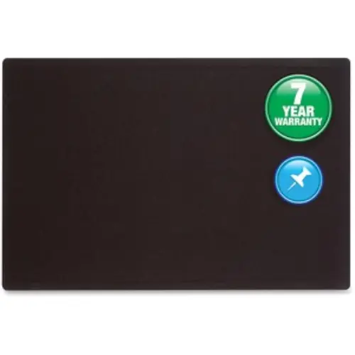 Quartet Oval Office Frameless Fabric Tack Bulletin Board ICC Business