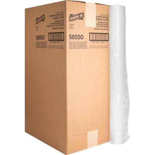 Solo Paper Hot Cups 8 Oz. Maroon Carton Of 500 - Office Depot