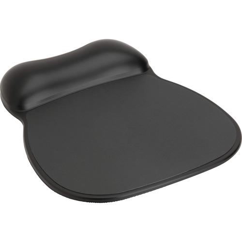 Fellowes Gel Wrist RestMouse Pad Fabric Black - Office Depot