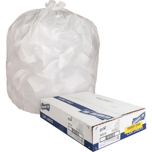 Nature Saver Recycled Trash Can Liners - Extra Large Size - 60 gal Capacity - 38 Nature Saver Recycled Trash Can Liners - Extra Large Size - 60 gal Capacity - 38