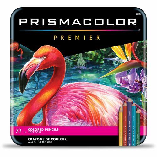 Prismacolor Colored Pencils, Premier Soft Core Pencils, Assorted, 72 Count