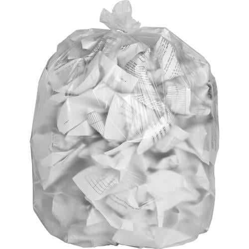 Genuine Joe Heavy-Duty Tall Kitchen Trash Bags 13 Gal - White