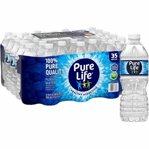 Pure Life Purified Water - 16.90 fl oz - Clear NLE827179