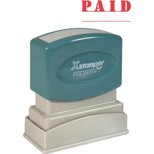 Xstamper ENTERED Open Space Title Stamp - Message Stamp - Xstamper ENTERED Open Space Title Stamp - Message Stamp -