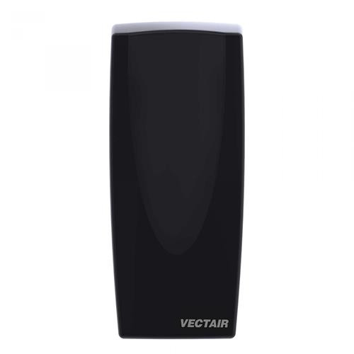 Vectair V-Air Solid Air freshener MVP Dispenser, Black VSDISPB