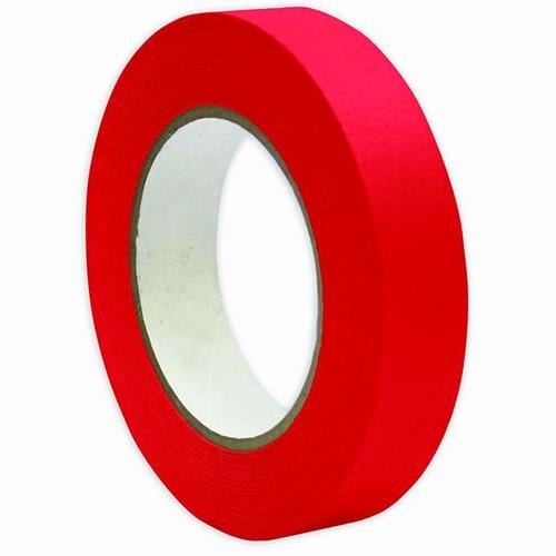Masking Tape Red 1 x 55 yds - The School Box Inc