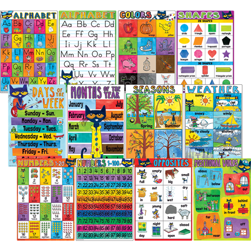 Buy Colors Chart - Early Learning Educational Posters For Children