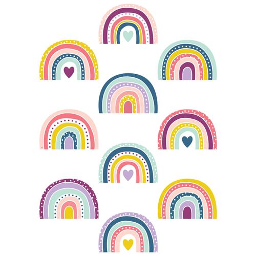 OH HAPPY DAY RAINBOWS DIE-CUT BORDR – School Crossing & Toy Station