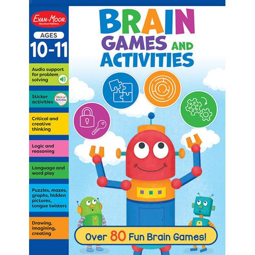 Brain Games and Activities Ages 10-11 - The School Box Inc