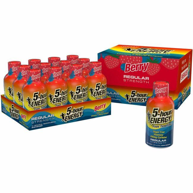 Berry Flavor Extra Strength 5-hour ENERGY Drink 12-pack