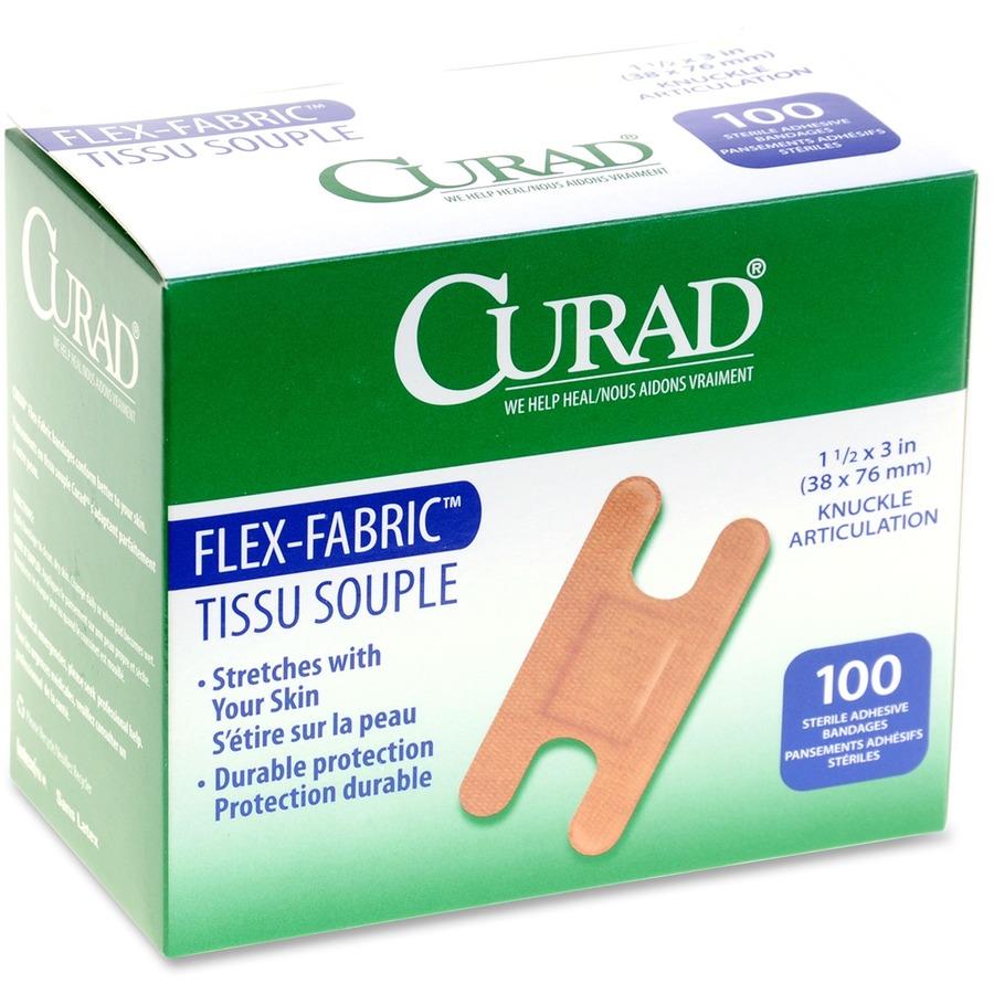 Medline Plastic Adhesive Bandages - 0.75