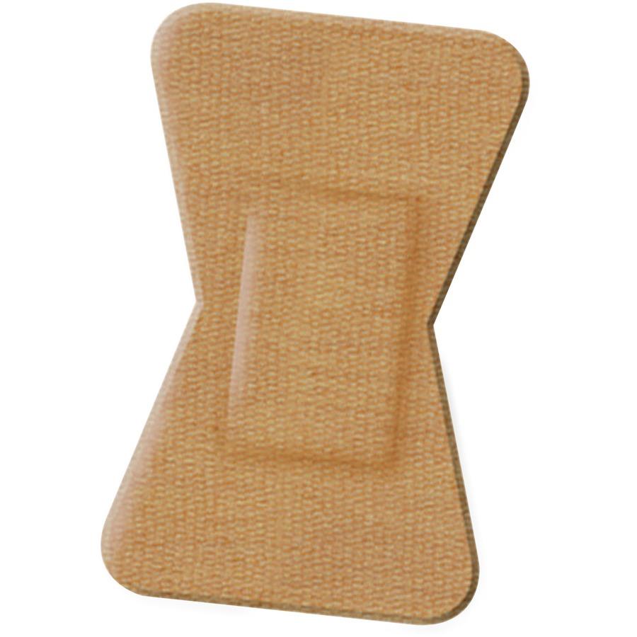 Medline Comfort Cloth Woven Finger Tip Bandage - 1.50 x 2.12 - 100/Box -  Tan - ICC Business Products