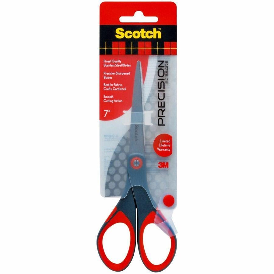 Fiskars Our Finest Contoured Scissors 8 Straight Orange - Office Depot