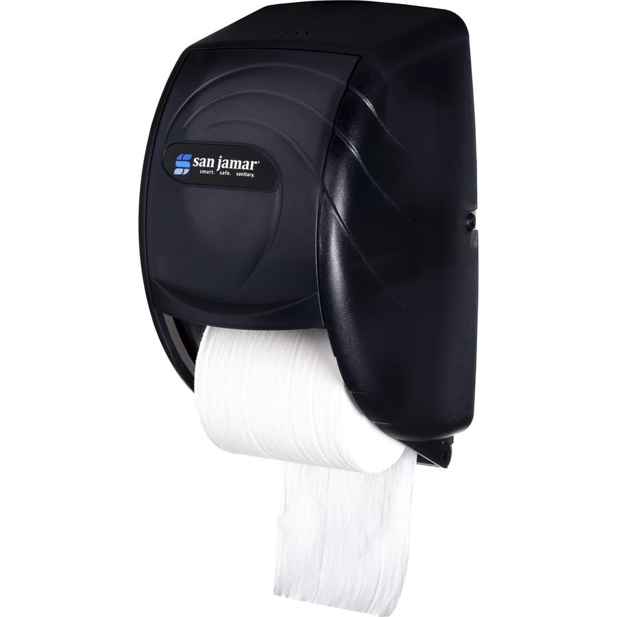 Kimberly-Clark Double Roll Tissue Dispenser, Smoke