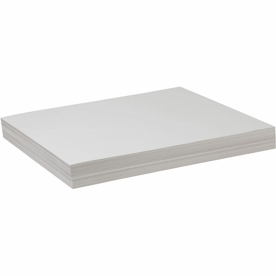 Pacon Drawing Paper - 500 Sheets - Plain - 12 Pacon Drawing Paper - 500 Sheets - Plain - 12