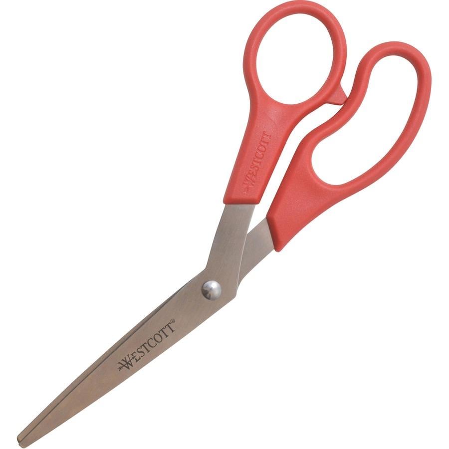Everyday Titanium Scissors, SoftGrip Handles, 8 In.