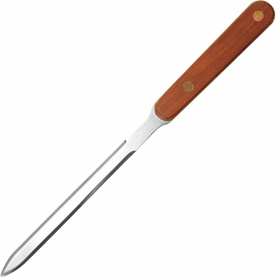 Westcott Rosewood Handle Letter Opener - Steel Blade - Rosewood Handle -  Handheld - 1 Each - ICC Business Products