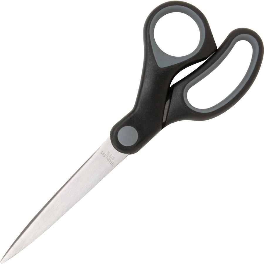 ACM15452 Preferred Line Stainless Steel Scissors, 8 Long, Blue, 2/Pack