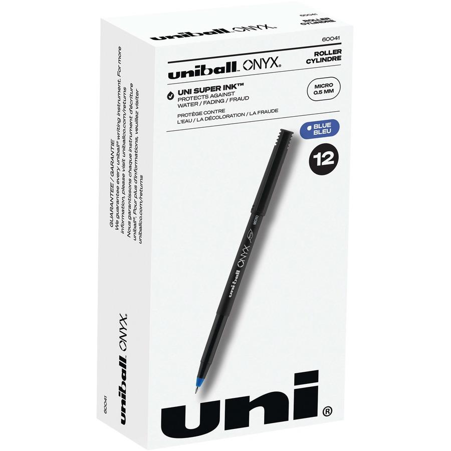 uni ball Gel Grip Pens Medium Point 0.7 mm Clear Barrel Black Ink Pack Of  12 - Office Depot