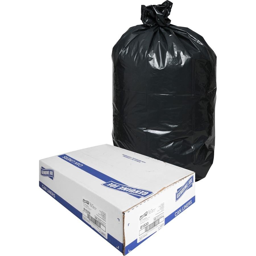 Genuine Joe Heavy-Duty Trash Can Liners - Medium Size - GJO01533, GJO 01533  - Office Supply Hut