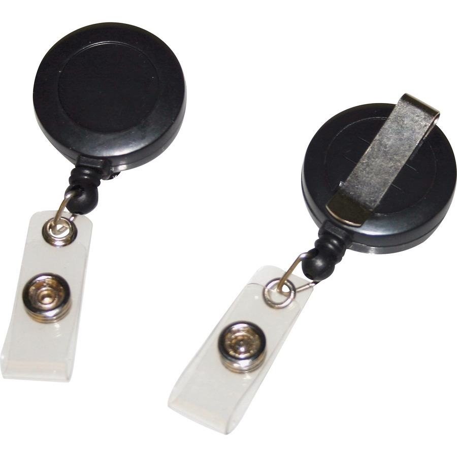 ID Card Badge Holder Reels with Clip Office Supplies Retractable