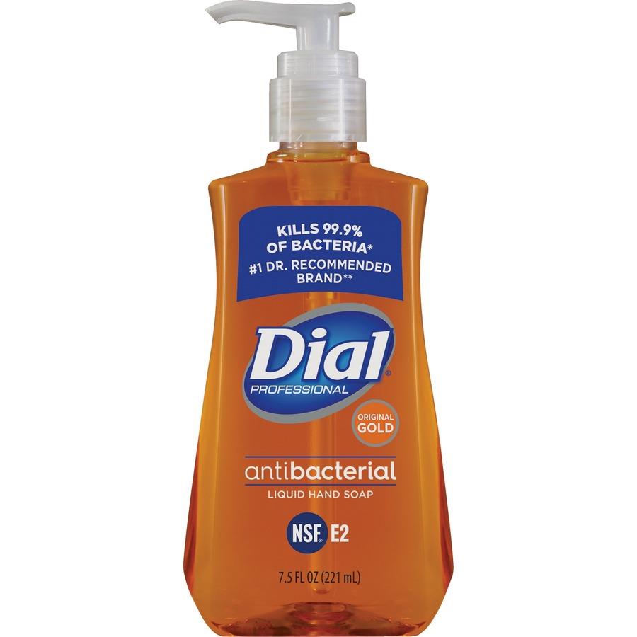 Dial Moisturizing Liquid Hand Soap, Spring Water Scent, 1 gal.