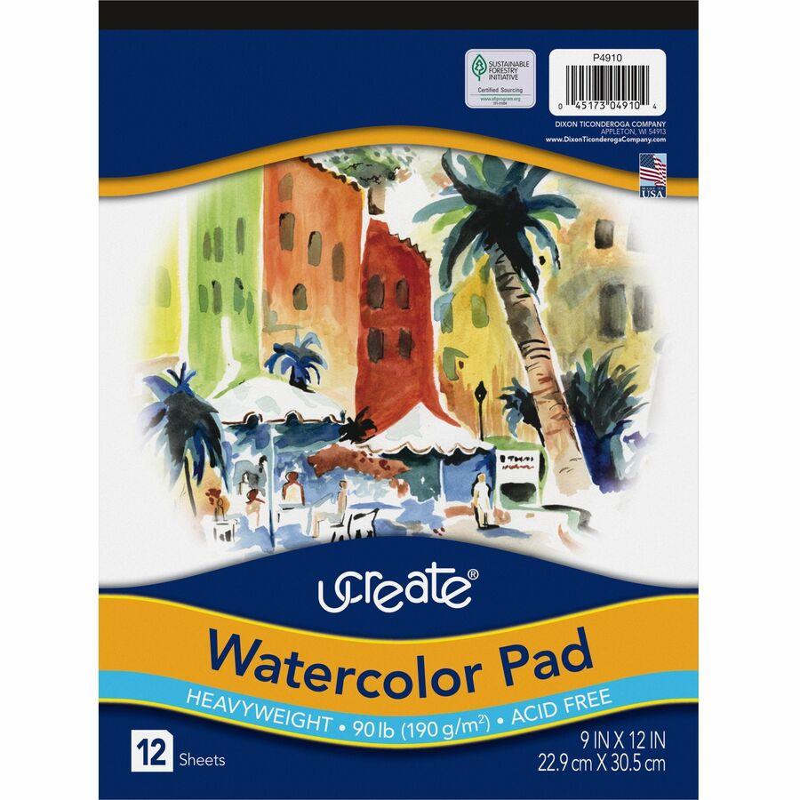 Pacon U Create Sketch Pad, Acid Free, Standard Weight - 50 sheets