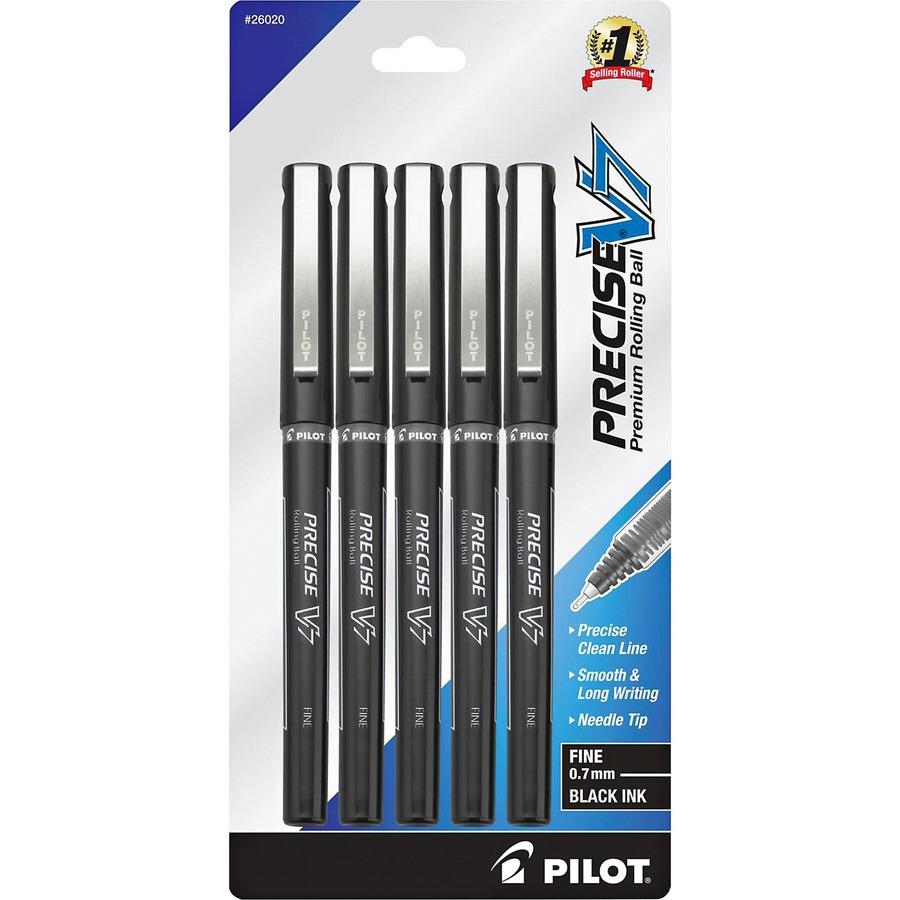 Pilot Precise Grip Extra-Fine Capped Rolling Ball Pens - The