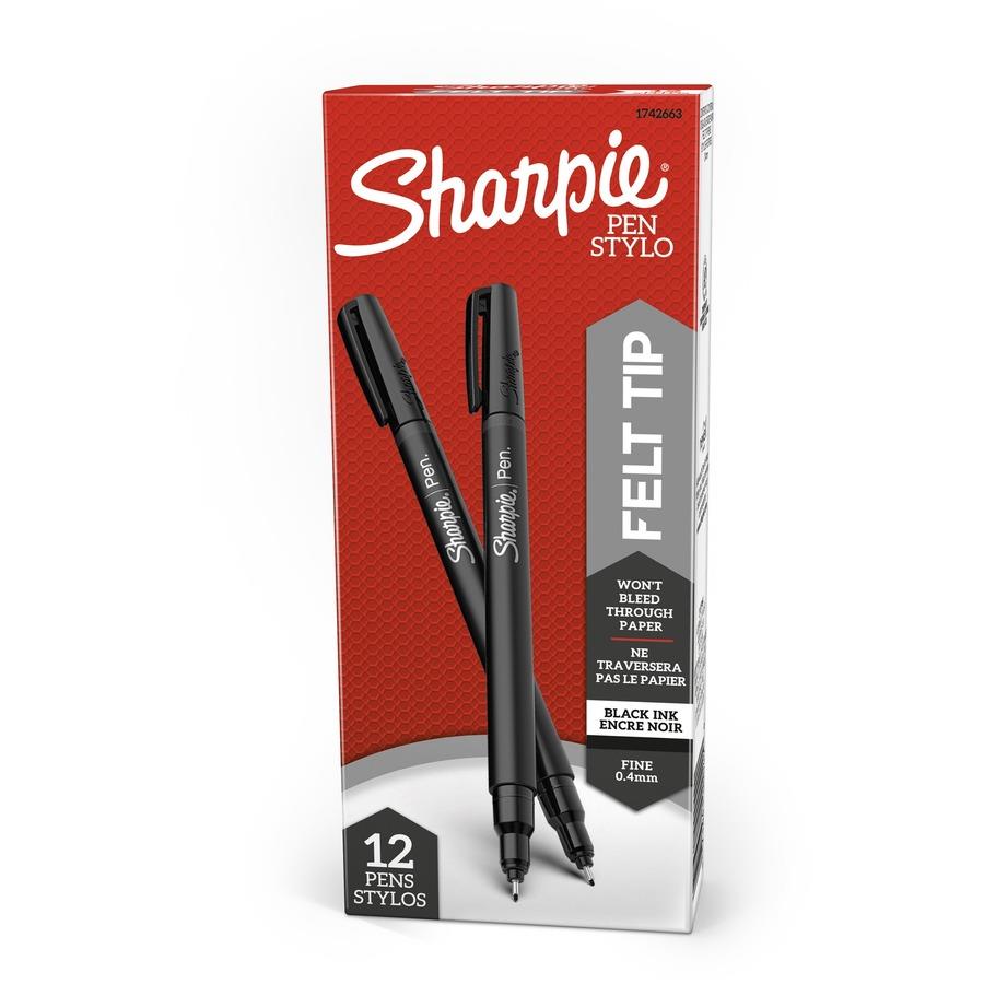 Sharpie Ultra Fine Point Permanent Marker (Black, 12-Pack) 37001