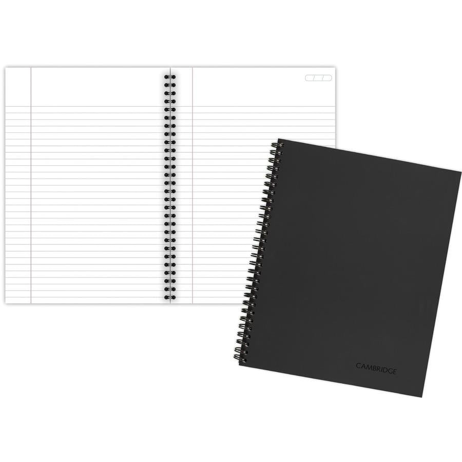 Mead Five-Star Wirebound 5-Subject Notebook - 200 Sheets - Wire Bound - 11  x 8 1/2 - White Paper - Assorted Cover - Pocket, Stiff-back, Perforated,  Pocket Divider, Heavyweight, Subject, Spiral Lock - 1 Each - Bluebird  Office Supplies