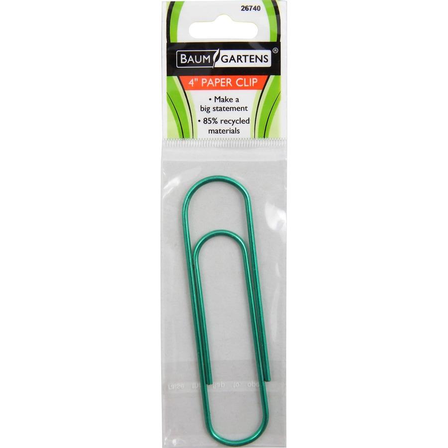 Baumgartens Skid Resistant Vinyl Paper Clips