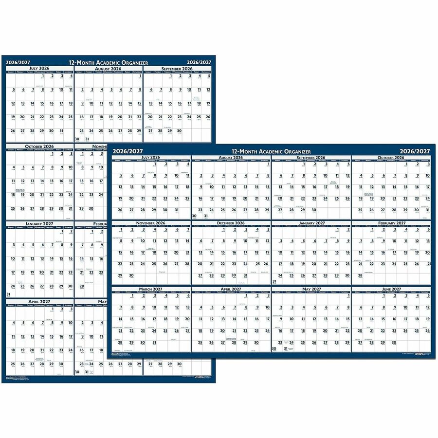 house-of-doolittle-academic-july-june-wall-calendar-julian-dates-yearly-1-year-july-2024-june-2025-24-x-37-sheet-size-1-13-x-1-63