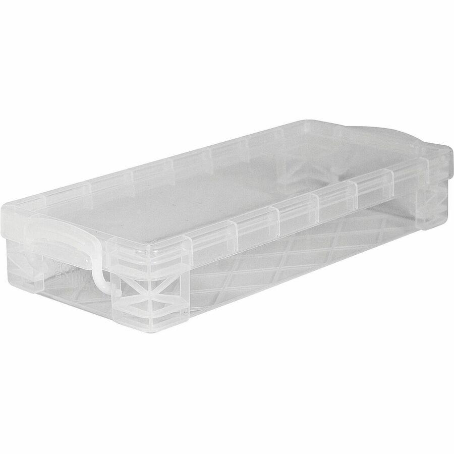 Gem Office Products Clear Pencil Box