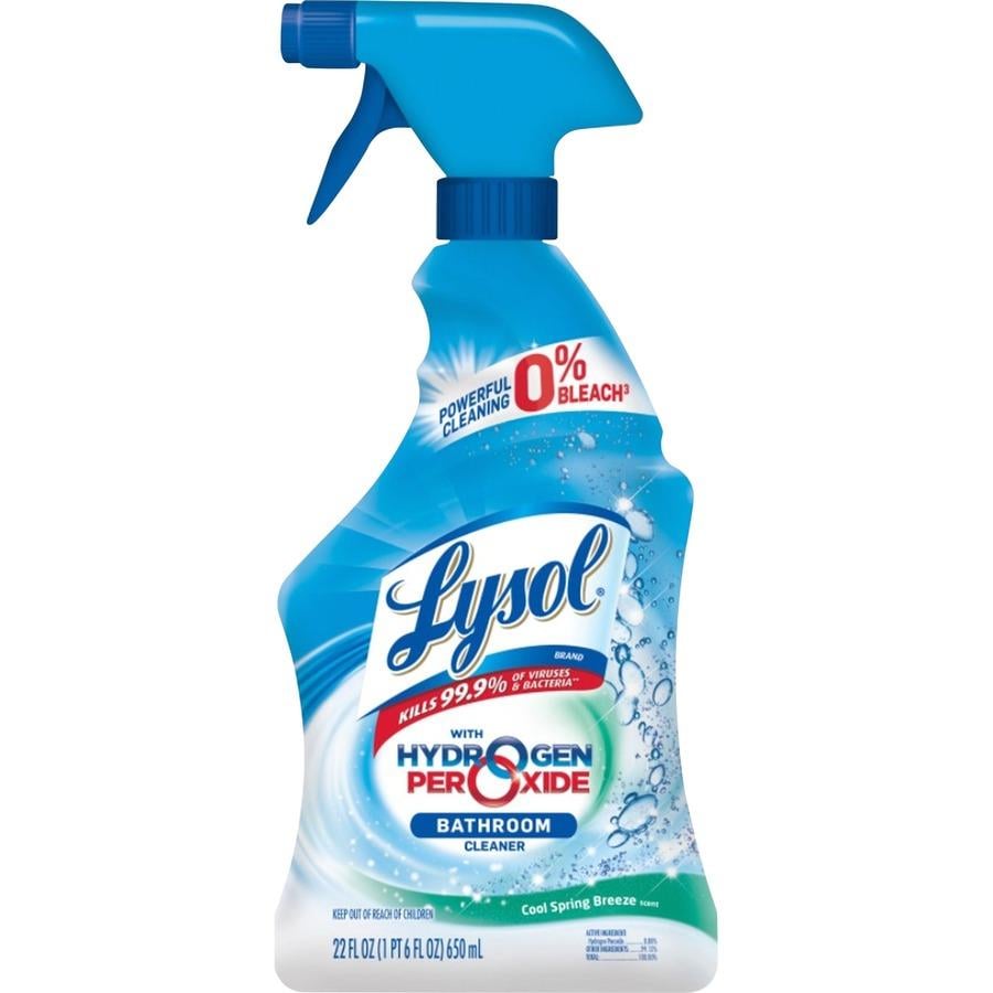 Genuine Joe Peroxide-Powered Bathroom Cleaner - Ready-To-Use - 32 fl oz (1 quart) - 6 / Carton - Clear Genuine Joe Peroxide-Powered Bathroom Cleaner - Ready-To-Use - 32 fl oz (1 quart) - 6 / Carton - Clear