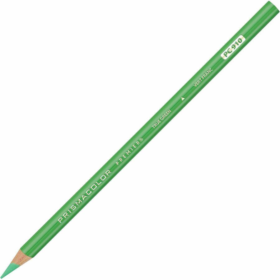 Prismacolor Premier Soft Core Colored Pencil - True Green Lead - 12 / Dozen  - ICC Business Products