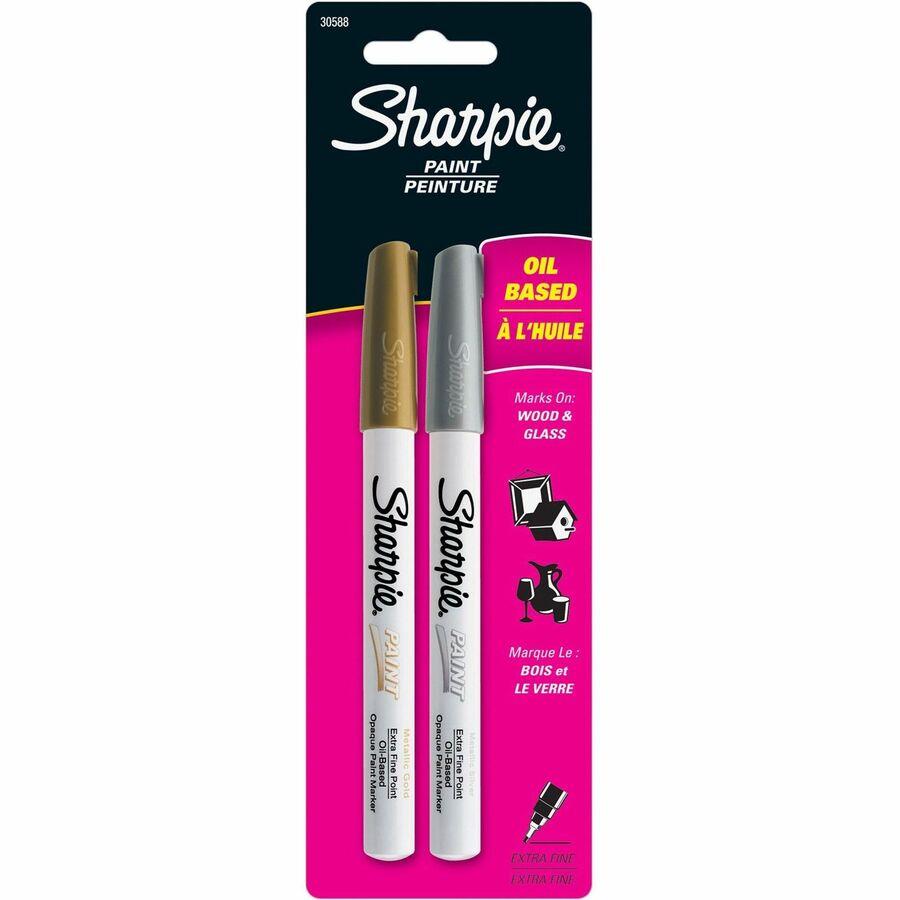 Sharpie 2pk Permanent Markers Ultra Fine Tip Black