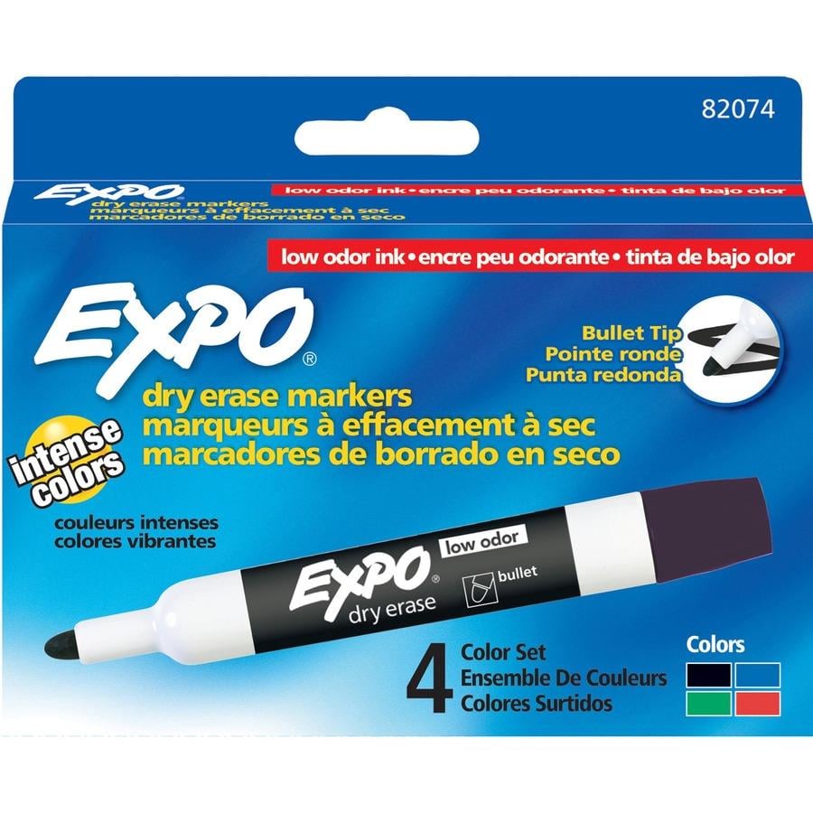 Integra Dry Erase Marker, Blue Ink - 12 count