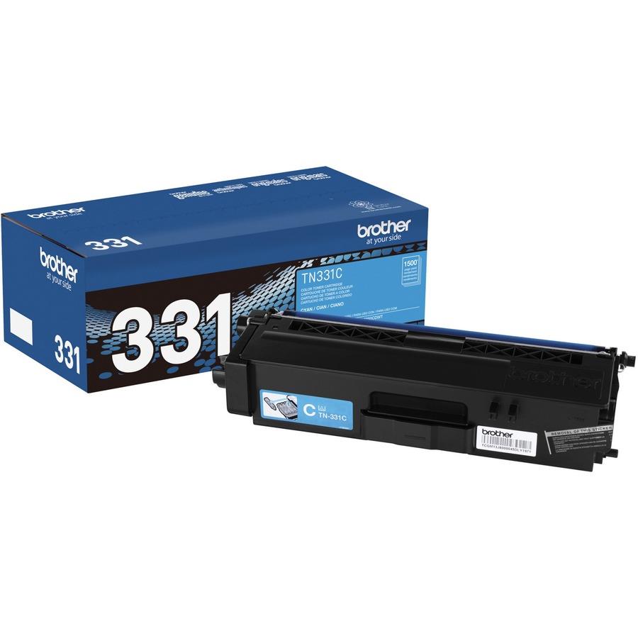 TN331C Toner, 1,500 Page-Yield, Cyan TN331C Toner, 1,500 Page-Yield, Cyan