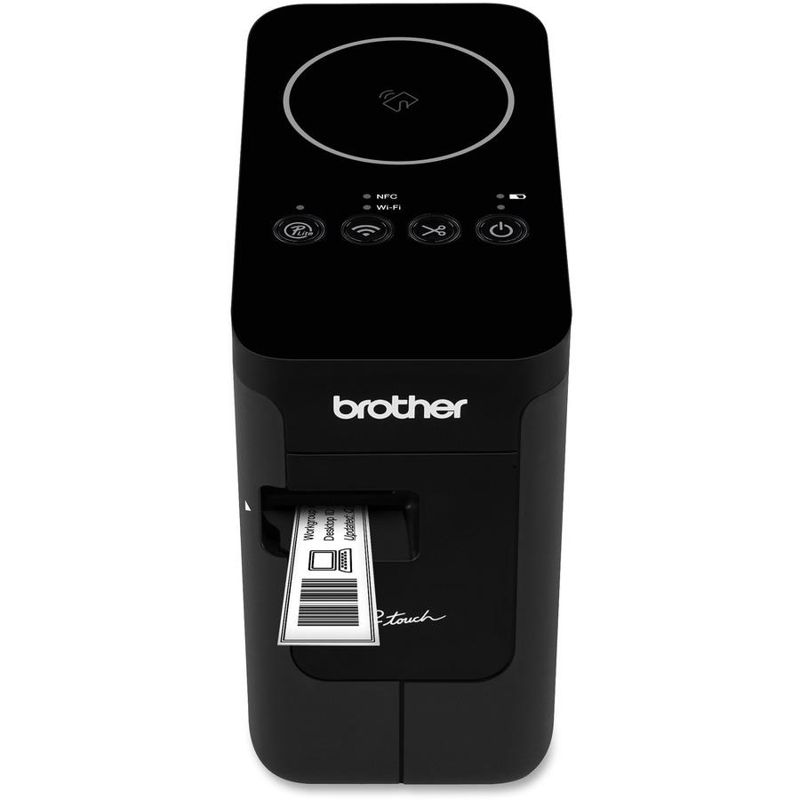 Brother P-Touch PT-P750W - Labelmaker - Thermal Transfer - Monochrome - Label  Printer - 1.18 in/s Mono - 180 dpi - Wireless LAN - USB 2.0 - ICC Business  Products