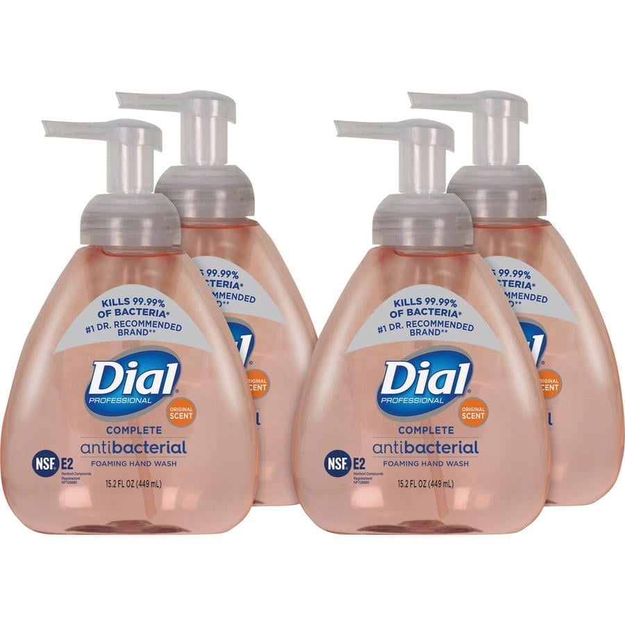 Dial Antibacterial Foaming Hand Wash - Original ScentFor - 57.5 fl oz (1700  mL) - Hand - Antibacterial - Orange - 1 Each - Office Supply Hut