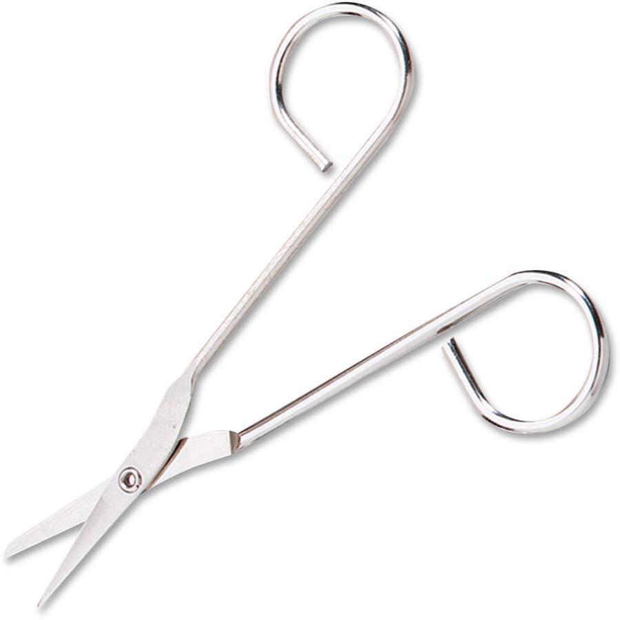 First Aid Only, FAOFAE6004, 4-1/2 Compact Scissors, 1 Each, Silver 