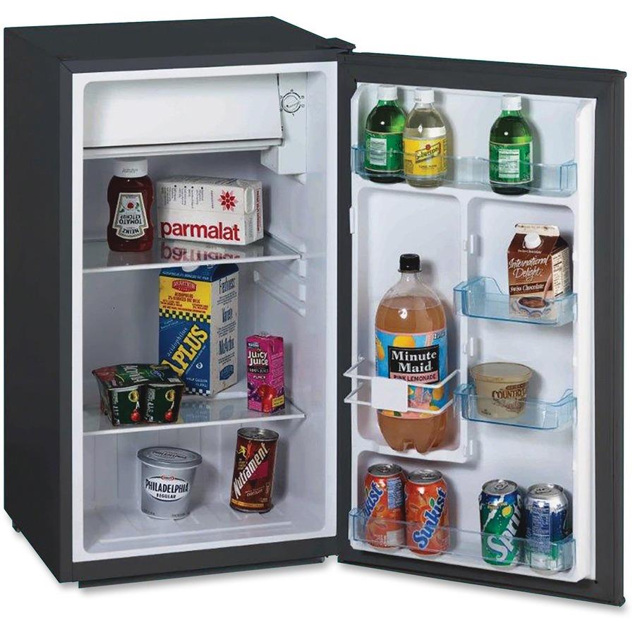 Avanti 18 in. 3.0 cu. ft. Mini Fridge with Freezer Compartment - Black