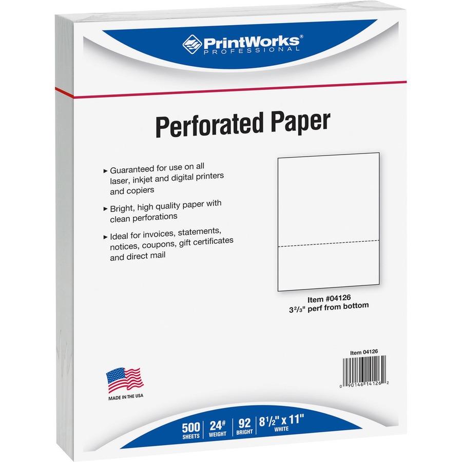 Southworth 100% Cotton Resume Paper White 24 lbs. Wove 8-1/2 x 11 100