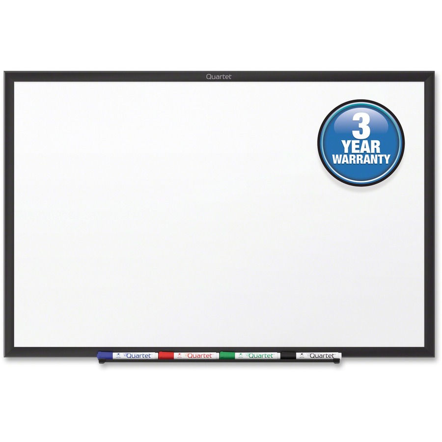 Quartet Classic Total Erase Whiteboard 72" (6 ft) Width x 48" (4 ft) Height White Melamine