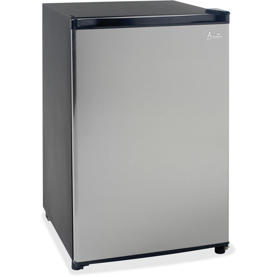 Avanti RM4436SS 4.4 Cubic Foot Refrigerator - 4.40 ft³ - Manual