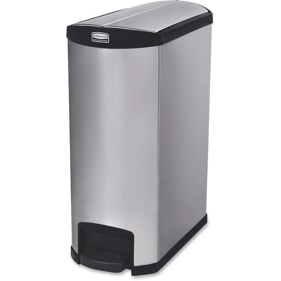 Brute Mobile Rollout Trash Container - 50 Gallon - Gray