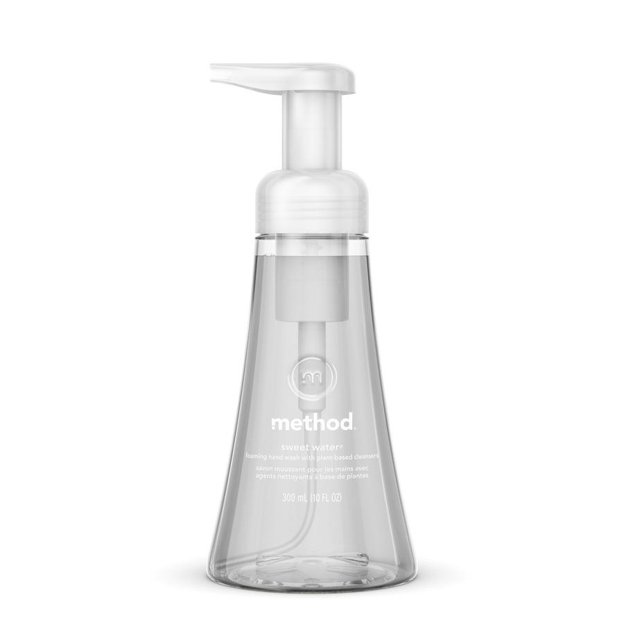 Method Foaming Hand Soap - Lemon Mint ScentFor - 10 fl oz (295.7 mL) - Pump Bottle Dispenser - Hand - Lemon Yellow - Paraben-free, Phthalate-free, Triclosan-free - 6 / Carton Method Foaming Hand Soap - Lemon Mint ScentFor - 10 fl oz (295.7 mL) - Pump Bottle Dispenser - Hand - Lemon Yellow - Paraben-free, Phthalate-free, Triclosan-free - 6 / Carton